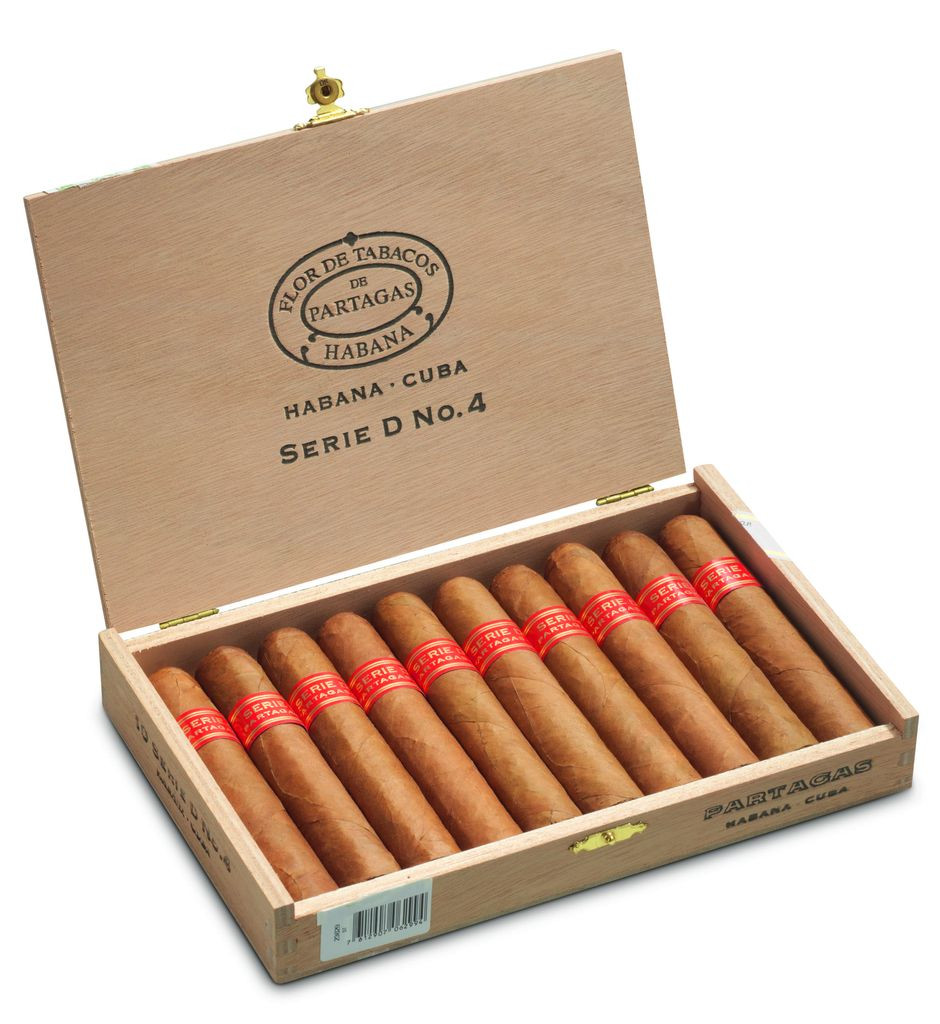 Partagás D4 | Charuto Partagás Serie D No. 4 Robusto gramado e canela
