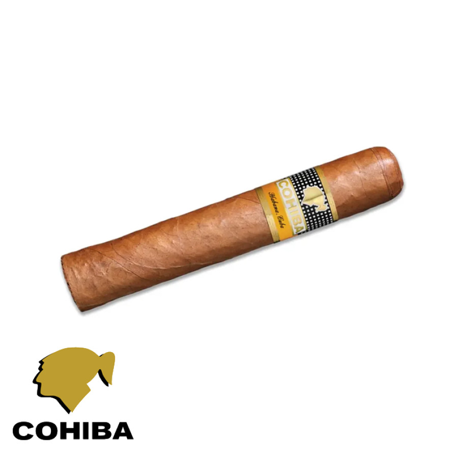 Charuto Cohiba robustos gramado e canela