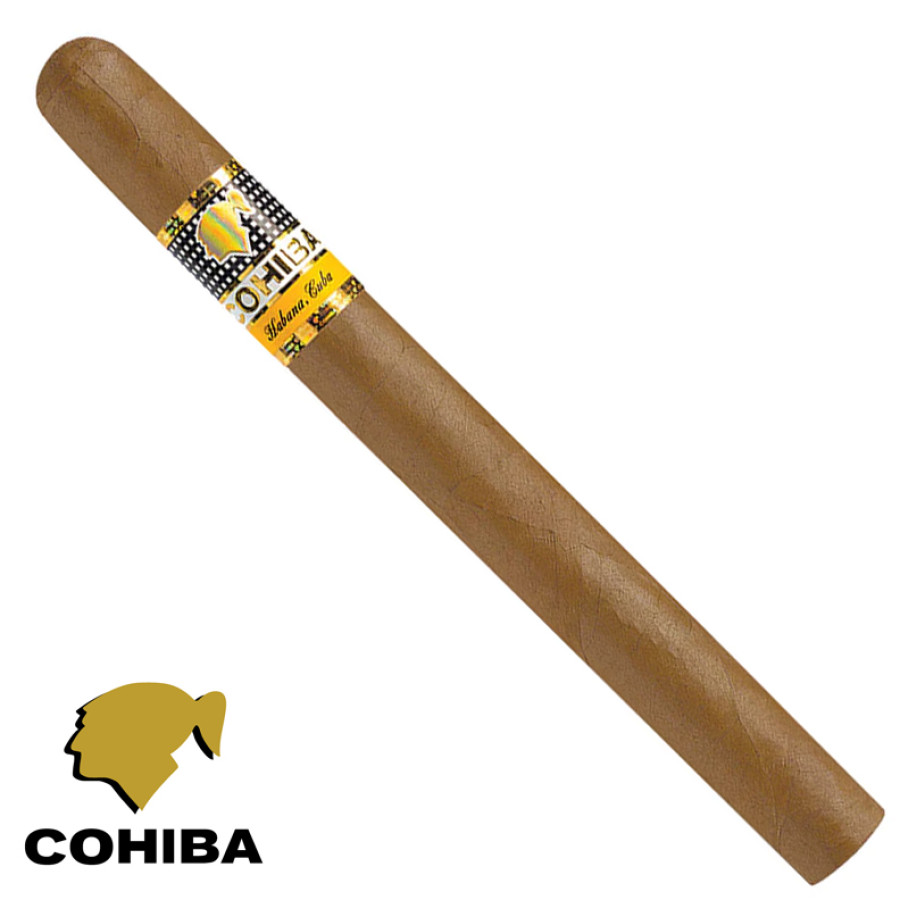 Charuto Cohiba esplendidos gramado e canela