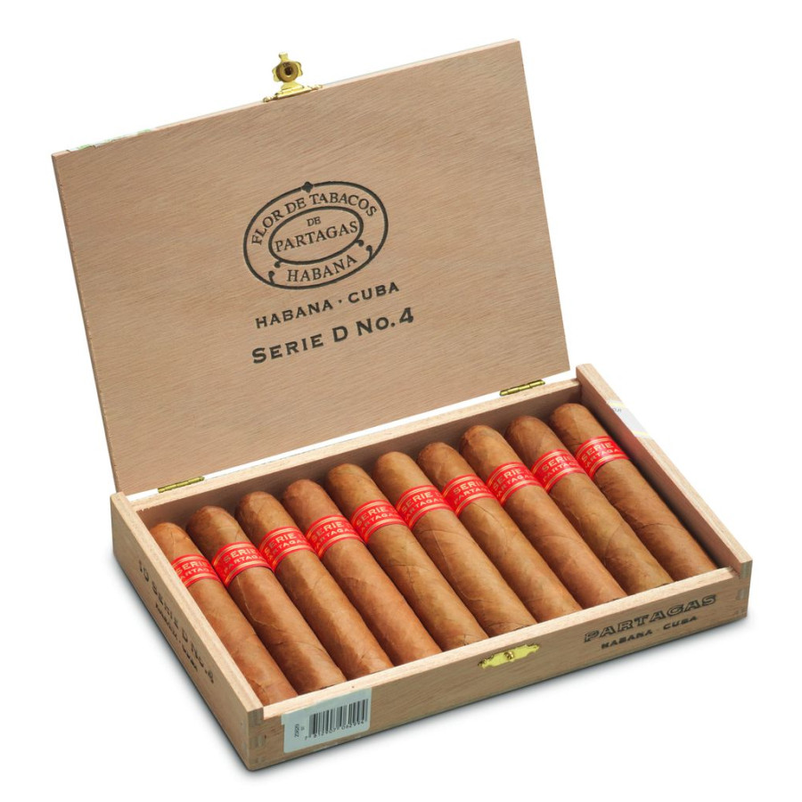 Partagás D4 | Charuto Partagás Serie D No. 4 Robusto gramado e canela